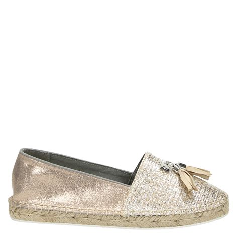 espadrilles dames goud